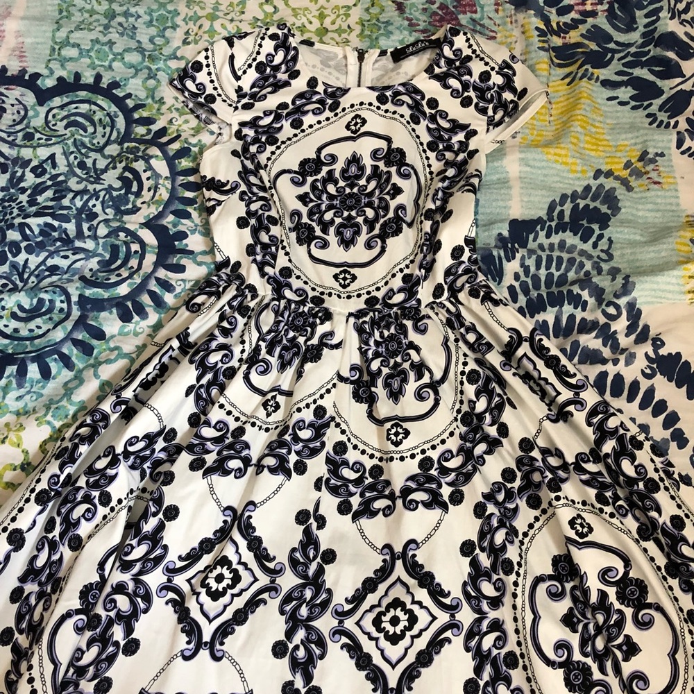 Lulu’s fit and flare dress
